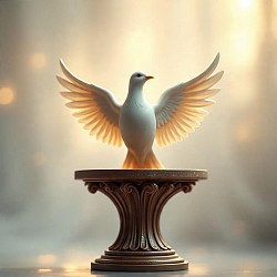 แท่งเสาศิลาเปรียบเสมือนร่างเรา ที่เป็นพระวิหารของพระวิญญาณบริสุทธิ์ของพระเจ้าผู้สูงสุดที่ประทับกับเราในฐานะบุตรแห่งพระเจ้า