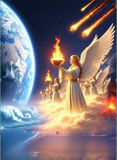 ไฟแห่งการลงทัณฑ์ของพระเจ้ากำลังจะเริ่มเมื่อทุกสิ่งมันกลับตาลปัตรสำเร็จ โดยแผ่นของซาตาน